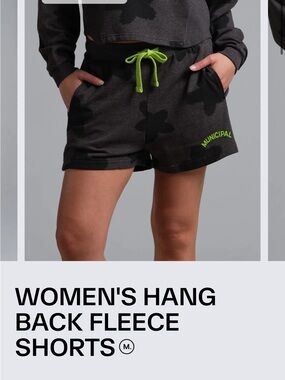 Municipal Hang Back Fleece Shorts